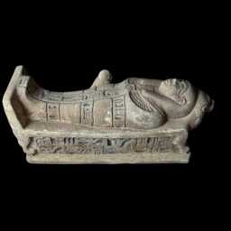 Egyptian Sarcophagus Replica Ancient Egypt Artifact, Home Decor Statue - thumbnail 3