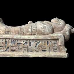Egyptian Sarcophagus Replica Ancient Egypt Artifact, Home Decor Statue - thumbnail 2