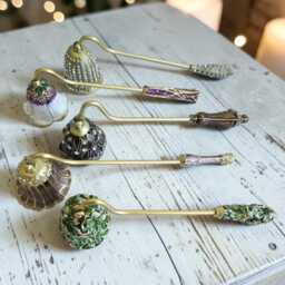 Elegant Metal Candle Snuffer - Flower Designs, 16cm - thumbnail 4