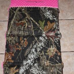 Custom Appliqued Camo Nap Mat Cover, Blanket, Pillow & Case - thumbnail 3