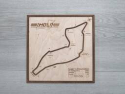 Imola - Italy, All F1 Calendar Wall Hangings, Art, Wall Decor, Hanging, Present For Fan - thumbnail 1