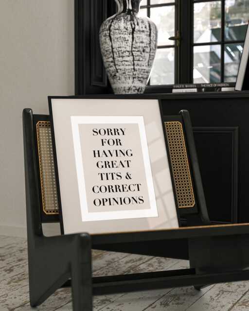 Funny Wall Art Office Art, Livingroom Decor, Poter, Rude Prints, Home Decor, Living Room Art, Bedroom Prints, Kitchen Prints, , A5, A4, A3, A2, A1 - image 1