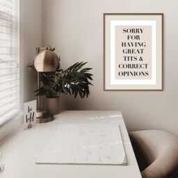 Funny Wall Art Office Art, Livingroom Decor, Poter, Rude Prints, Home Decor, Living Room Art, Bedroom Prints, Kitchen Prints, , A5, A4, A3, A2, A1 - thumbnail 3