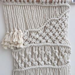 Wall Weaving, Macrame Wall Hanging, Home Decor, Boho Art, Woven Hanging, Woven Tapestry, Boho Decor, Wall Tapestries - thumbnail 3