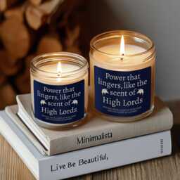 Smells Like High Lords & Wingleaders Acotar Candle, Lord Candle, Night Court Velaris Candle, Fantasy Book Candle - thumbnail 3