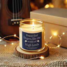 Smells Like High Lords & Wingleaders Acotar Candle, Lord Candle, Night Court Velaris Candle, Fantasy Book Candle