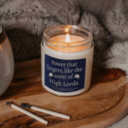 Smells Like High Lords & Wingleaders Acotar Candle, Lord Candle, Night Court Velaris Candle, Fantasy Book Candle - thumbnail 4