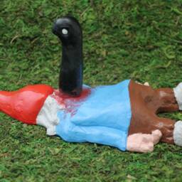 Zombie Gnomes Impaled Issac Garden/Wall Decor - thumbnail 2