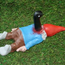 Zombie Gnomes Impaled Issac Garden/Wall Decor - thumbnail 3