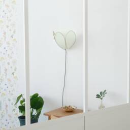 Fresh & Golden Mint Flower Wall Light - thumbnail 4