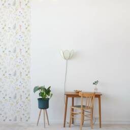 Fresh & Golden Mint Flower Wall Light - thumbnail 3