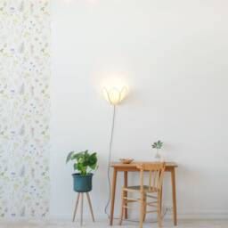 Fresh & Golden Mint Flower Wall Light - thumbnail 2