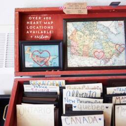 Travel World Map Hand-Embroidered Vintage Wall Art Gift - thumbnail 4
