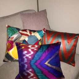 Luxury Ikat Decorative Cushions - thumbnail 4