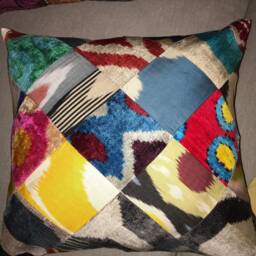 Luxury Ikat Decorative Cushions - thumbnail 3