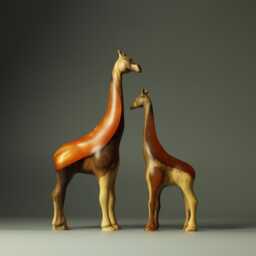 Duo Giraffe Composition - 12+13 - thumbnail 1