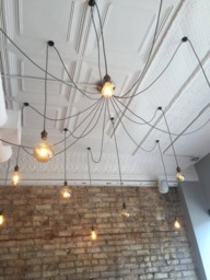 Loft Style Industrial Commercial Lighting - Cafe Custom Sizes Led Energy Efficient Decorative Pendants