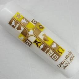 Baptismal Candle Cross Mosaic - thumbnail 3