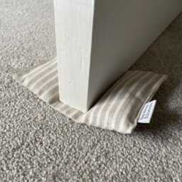 Soft Door Wedge - Under Fabric Doorstop Stripe Doorstopper - thumbnail 2