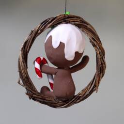 Christmas Decoration Gingerbread Man - thumbnail 2