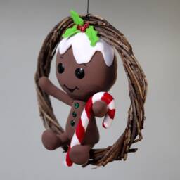 Christmas Decoration Gingerbread Man - thumbnail 3