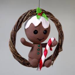 Christmas Decoration Gingerbread Man - thumbnail 4