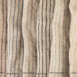 Linen Pillowcases-Linen Pillow Cover-Set Of Two Linen Pillowcases-Natural Flax With Bordo Stripes Pillowcases-Available in Any Sizes - thumbnail 4