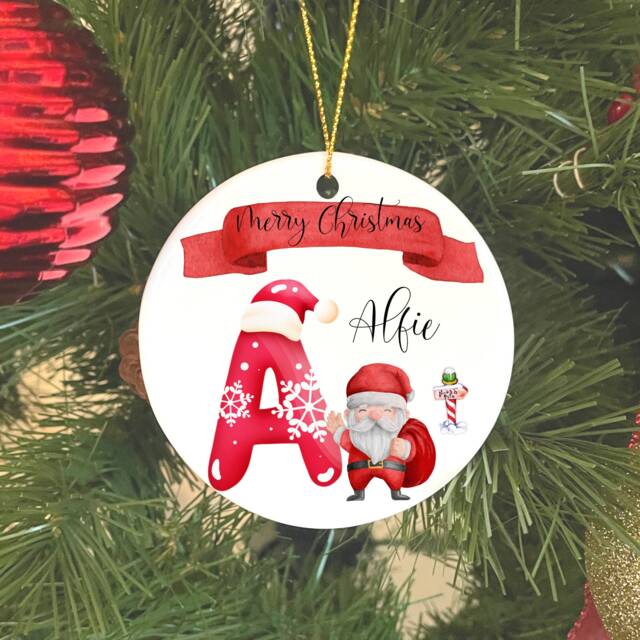Baby's First Christmas Bauble, Christmas, 1st Tree Decoration, New Baby Gift, Gift - image 1
