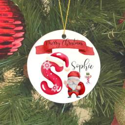 Baby's First Christmas Bauble, Christmas, 1st Tree Decoration, New Baby Gift, Gift - thumbnail 3