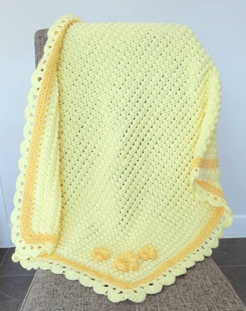 Baby Blanket Crochet Pattern - image 1