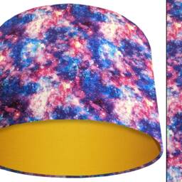 Handmade Space Lampshade Galaxy Star Kids Room Decor - thumbnail 2