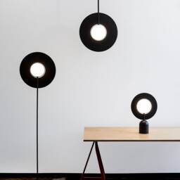 Geometric Pendant Light, Metal Hanging Lamp, Ceiling Light Fixture, Ring Industrial Minimalist Sculptural Unique - thumbnail 3