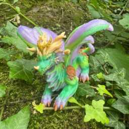 Mini 3D Printed Ysera Figure 12cm X 7cm - thumbnail 3