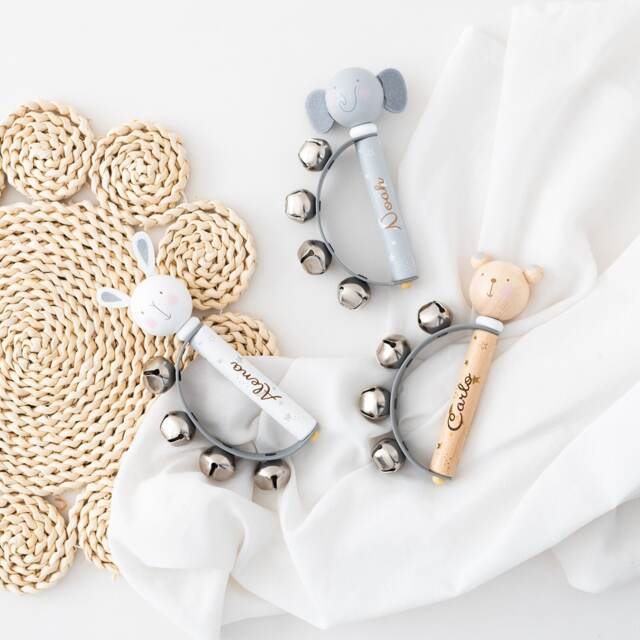 Baby Gift, Baby Rattle, Toy, Present, Grasping Girl Rattle For Newborn - image 1