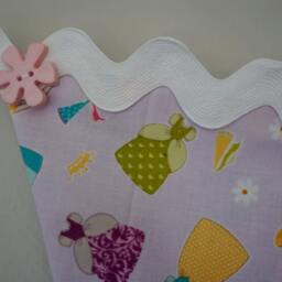 Fairy Tale Princess Bunting, Lavender Pink Party Or Bedroom Decor - thumbnail 2
