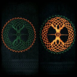 Fluffy Towel-Soft Towel With Tree Of Life - thumbnail 2