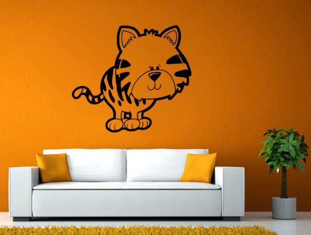 Baby Cartoon Kitten Kitty Cat Kids Children Room Nursery Diy Wall Stickers Decals Vinyl Mural Decor Art L2152 - image 1