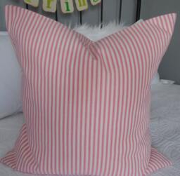 Ticking.pink & Yellow.pillow Covers.spring Pillow Covers.home Decor.summer Decor.farmhouse Cover.easter Toss Pillow.nursery - thumbnail 1