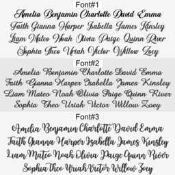Nursery Decor Name Signs Wooden Sign Wall Custom Art Baby Shower - thumbnail 4