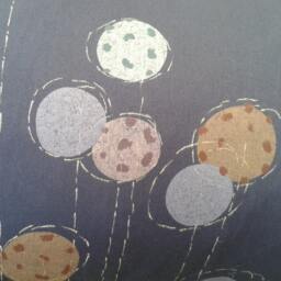 Navy Blue Balloon Pillows - thumbnail 3