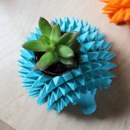 Baby Hedgehog Pot For Succulent Or Cactus, Perfect 1.5 - thumbnail 3