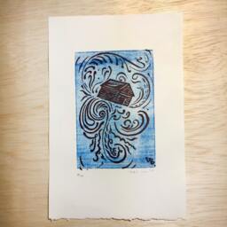 House in The Air Print