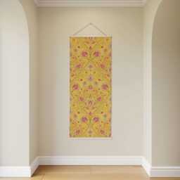 Bright Indian Tapestry - Wall Hanging Unique Art - thumbnail 3