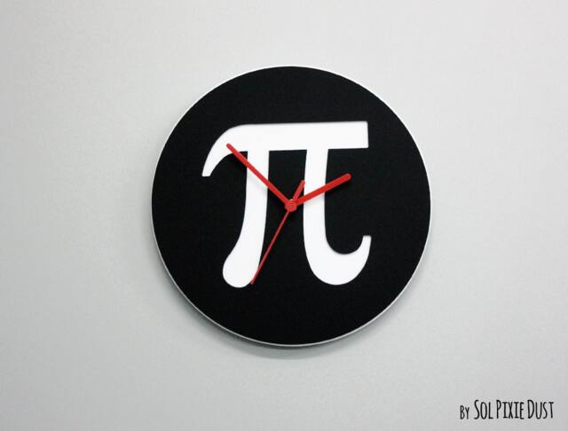 Pi 3.14 Life Of Minimalist Film Silhouette - Wall Clock - image 1