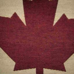 Canada Canadian Flag Woven Tapestry Cushion Pillow Cover - thumbnail 2