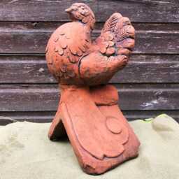 Dove Roof Finial 90 Degree Angled Ridge Tile - thumbnail 3
