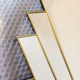 Art Deco Wall Mirror Handcrafted To Order in The UK - thumbnail 4