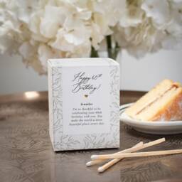 Personalised 60Th Birthday Candle - Thoughtful, Unique, Gift - thumbnail 3