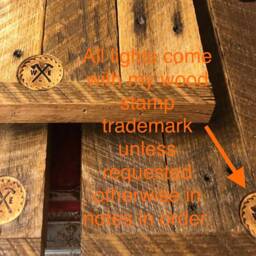 The Patchwork Barn Wood Bathroom Vanity Light - thumbnail 4
