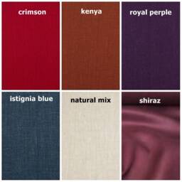 100% European Linen Color Natural - Flax Curtain Panel , French , Inverted Pleats Goblet Window Treatment , Home Decor - thumbnail 2